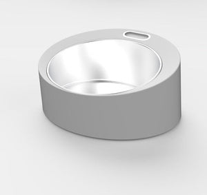 Large Capacity Pet Feeder With Detachable Stainless Steel Bowl And Scale