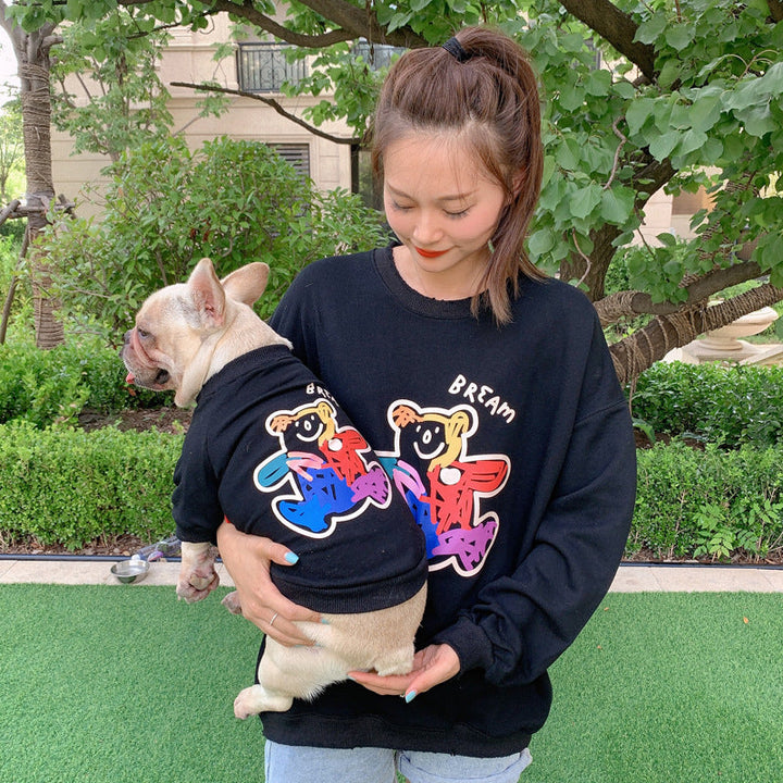 Spring Autumn Pet Cotton Two-Legged Sweater For Pets