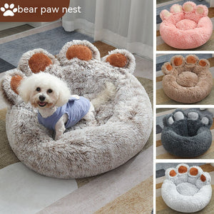 Discover the Plush Cathouse Doghouse Pet Bed
