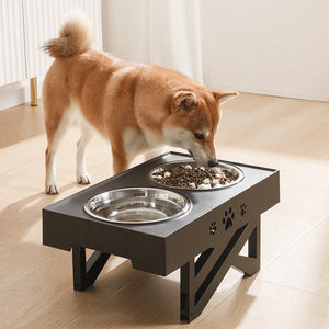 Elevate Your Pet's Dining Experience with Our Adjustable Foldable Pet Lifting Table
