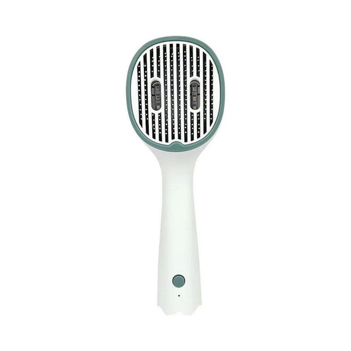 UVC Sterilized Self-Cleaning Pet Grooming Slicker Comb