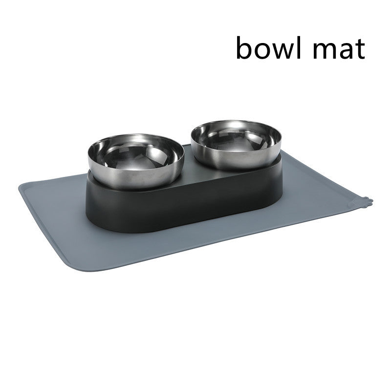Stainless Steel Pet Feeder Durable Food And Water Bowl