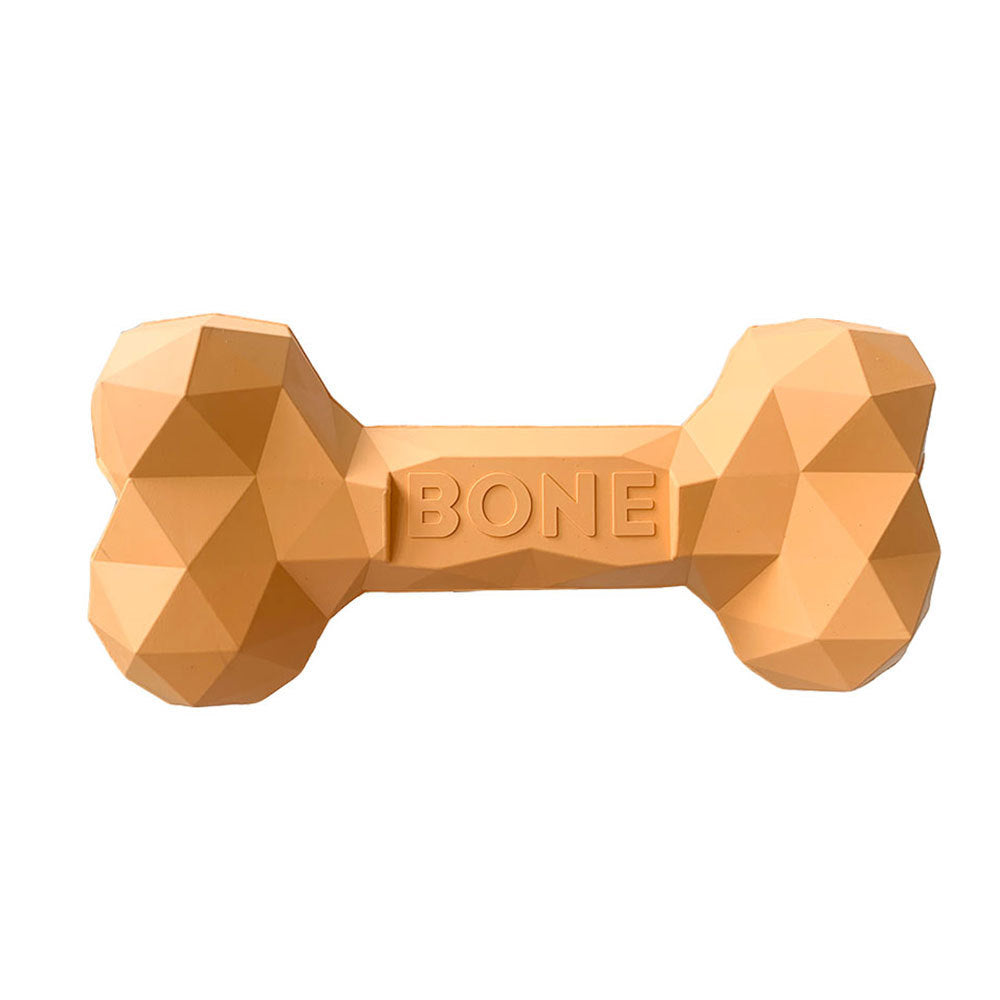 Bite-Resistant Rubber Pet Bone Toy For Teeth Grinding