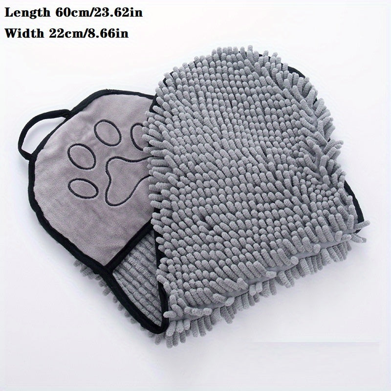 Super Absorbent Microfiber Quick-Dry Bath Towel For Pets