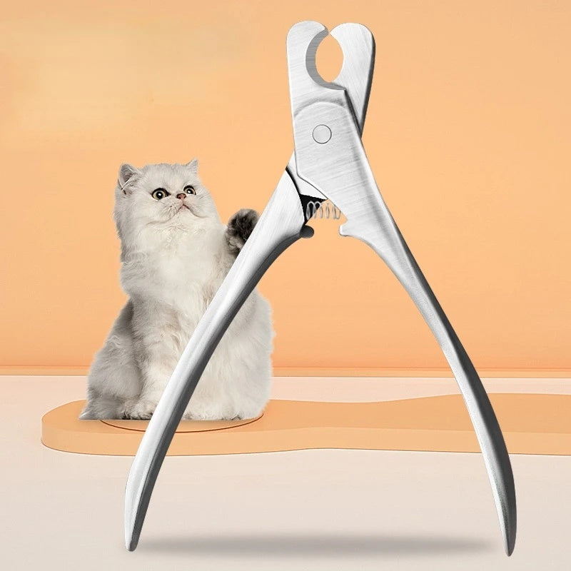 Professional Pet Nail Clipper Sharp Safety Stainless Steel Trimmer
