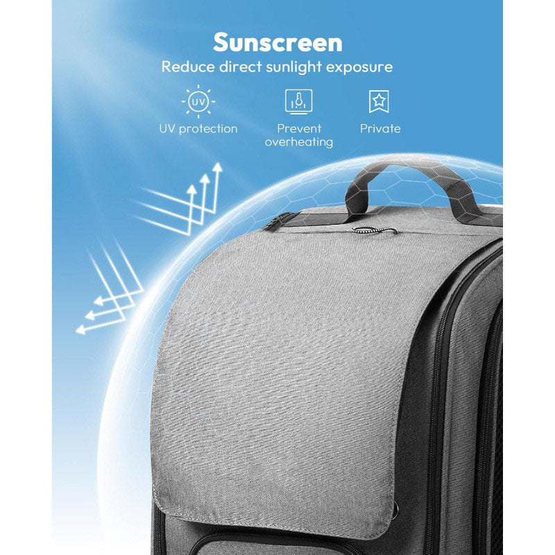 Portable Aviation-Style Pet Fashion Backpack For Pets