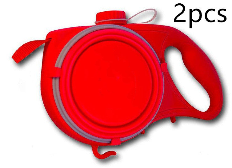 Multifunctional Portable Retractable Pet Leash Durable Design