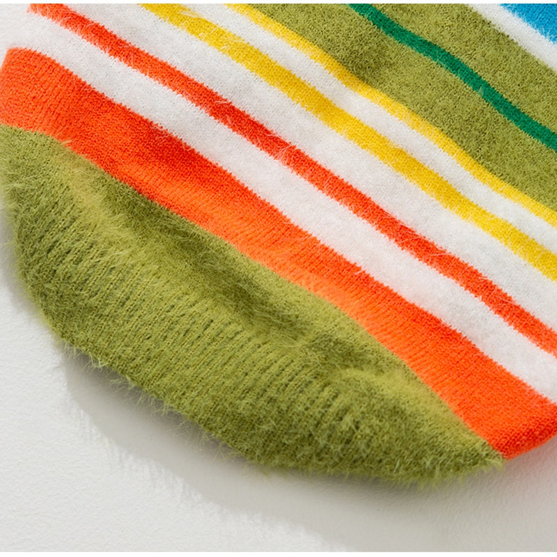 Autumn Winter Pet Sleeveless Striped Sweater Simple And Versatile