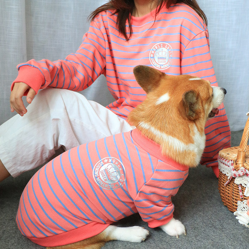 New Pet Sweater Matching Owner And Pet Outfit