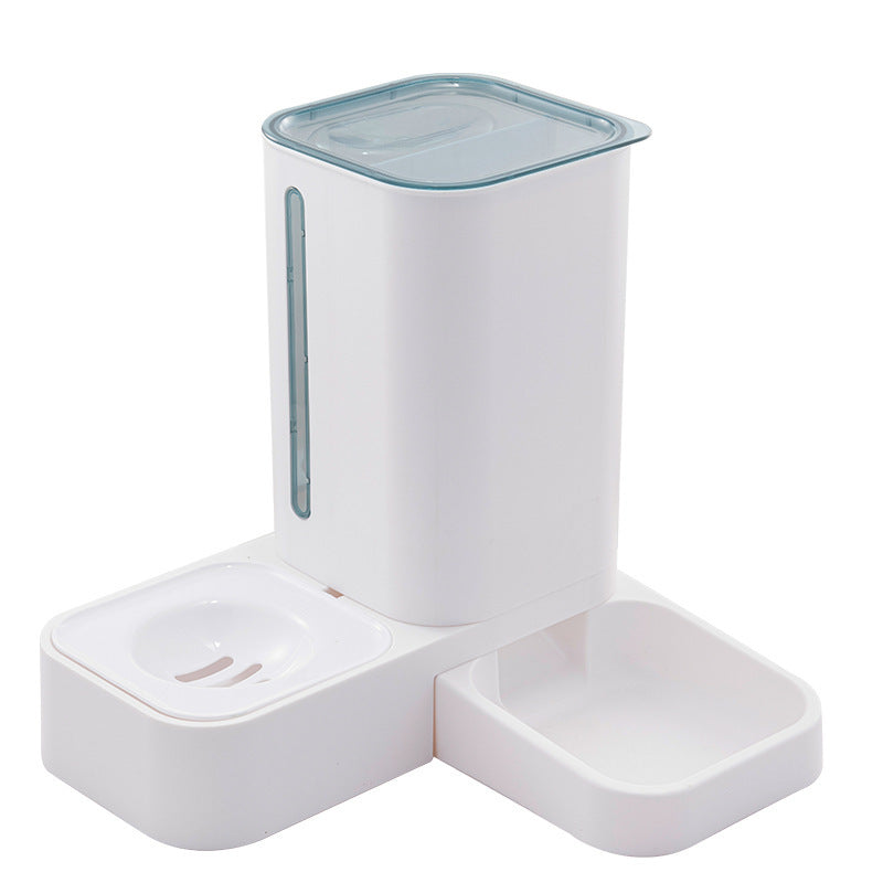 Automatic Double Pet Water And Food Bowl Durable Plastic
