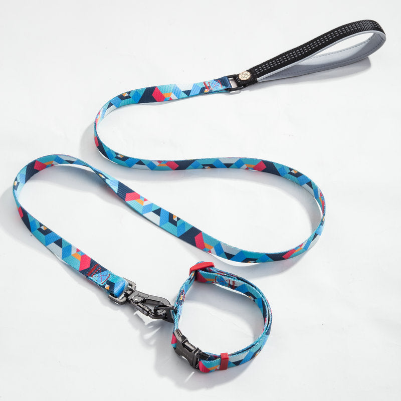 Adjustable Pet Leash And Collar Set