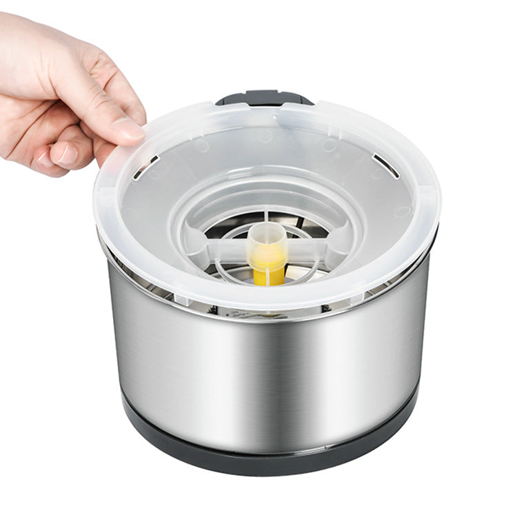 Stainless Steel Pet Drinking Fountain Bowl For Cats And Small Pets