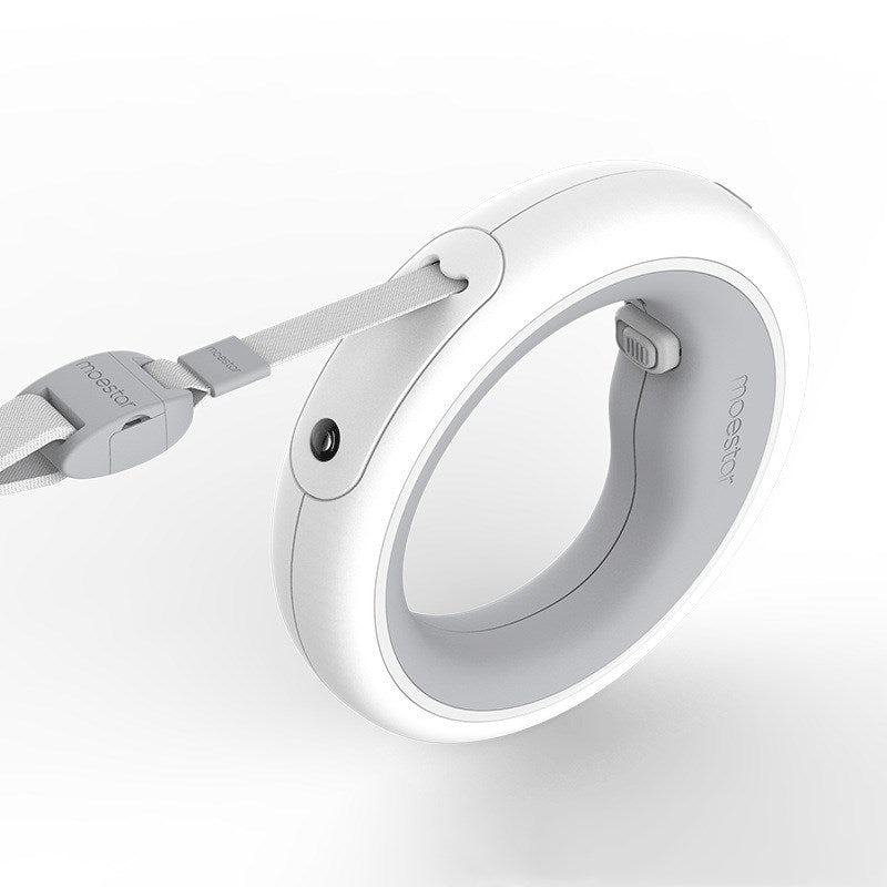 Cute Star Retractable Pet Leash With Chain Collar Design