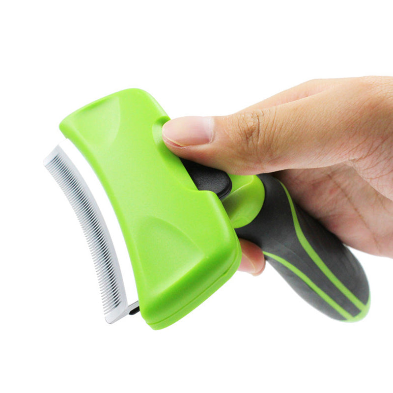 Pet Deshedding Grooming Brush Hair Removal Comb Tool