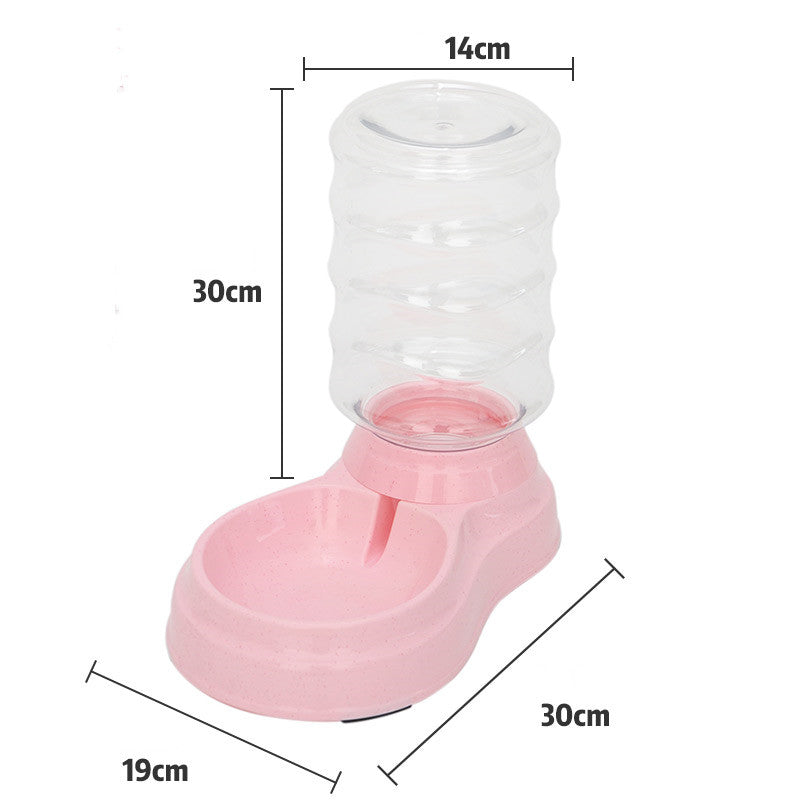 Automatic Bubble Ball Pet Fountain Bowl 1.8L For Food And Water