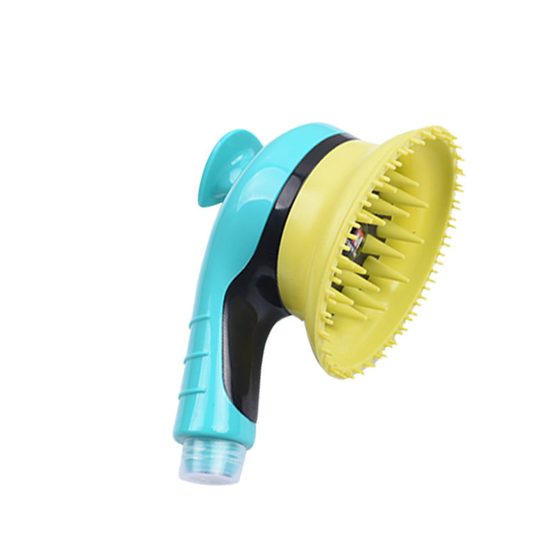 Pet Shower Kit Massage Brush And Adjustable Shower Head