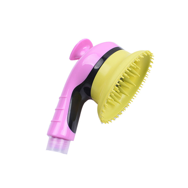 Pet Shower Kit Massage Brush And Adjustable Shower Head