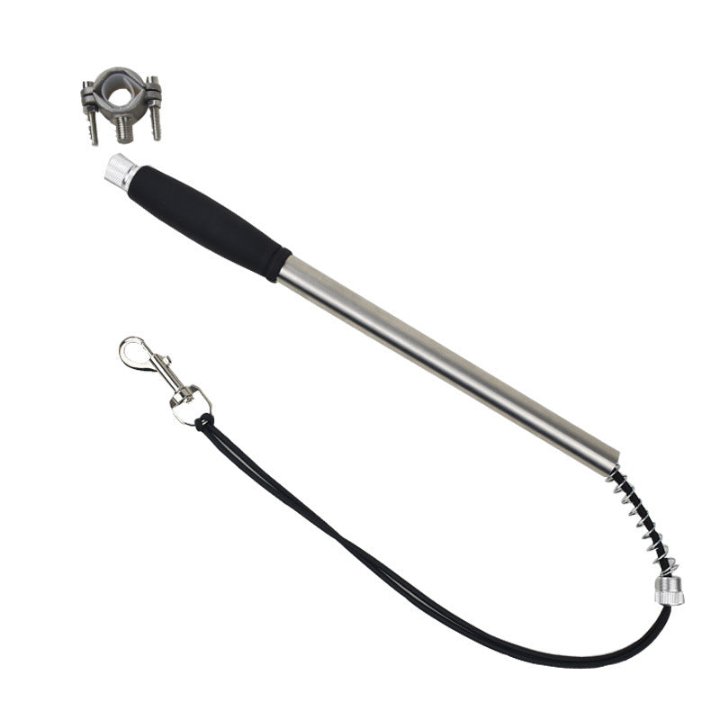 Stainless Steel Pet Bike Leash Safe Hands-Free Design