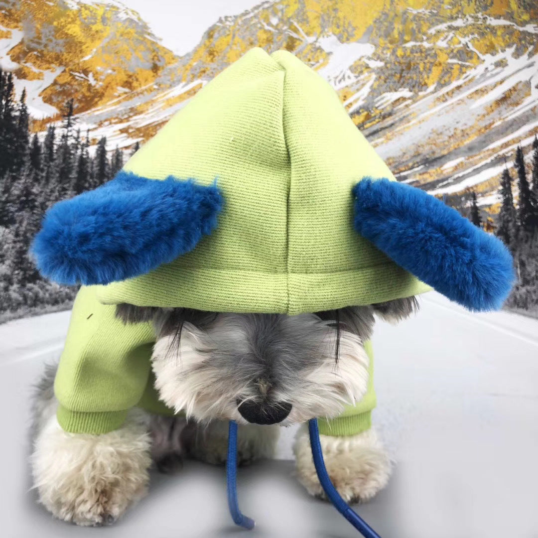 Autumn Winter Cotton Pet Sweater Soft Comfortable Outfit