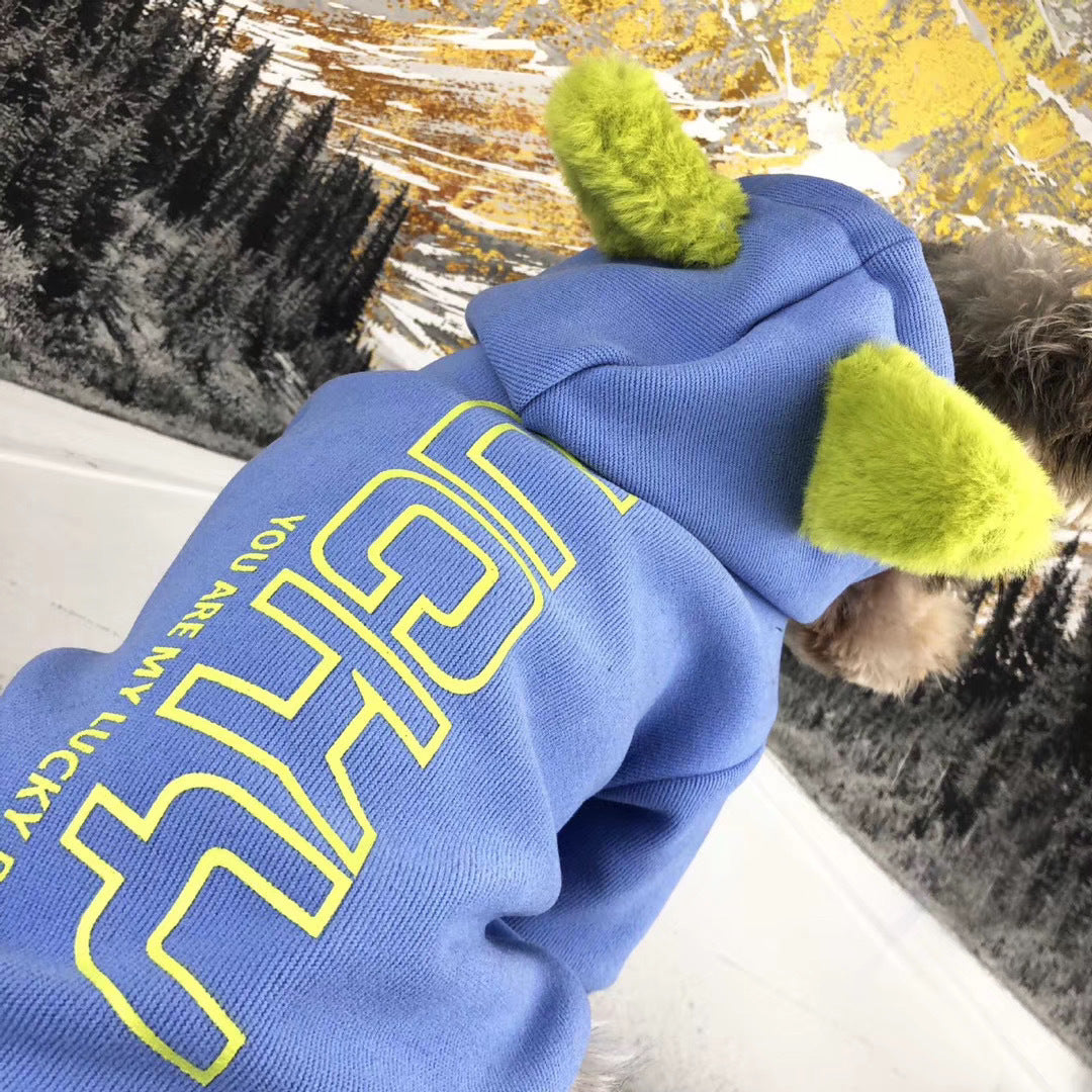 Autumn Winter Cotton Pet Sweater Soft Comfortable Outfit