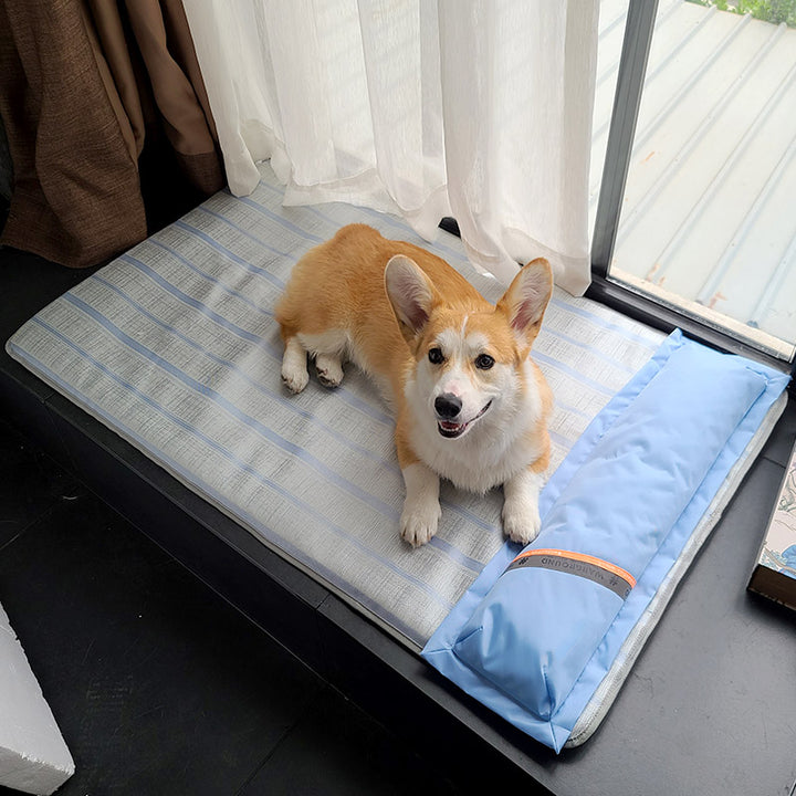 Pet Sleeping Mat Summer Anti-Bite Non-Slip Cooling Mattress