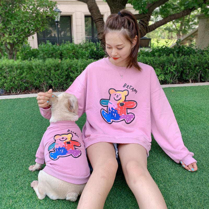 Spring Autumn Pet Cotton Two-Legged Sweater For Pets