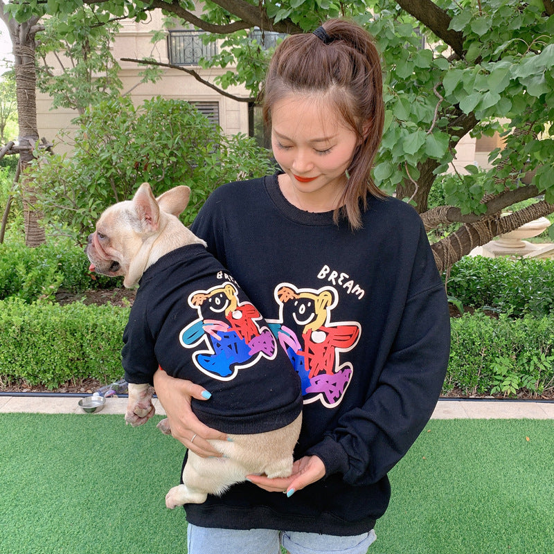Spring Autumn Pet Cotton Two-Legged Sweater For Pets