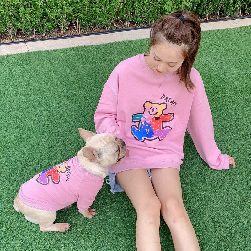 Spring Autumn Pet Cotton Two-Legged Sweater For Pets