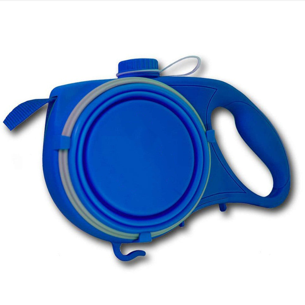 Multifunctional Portable Retractable Pet Leash Durable Design