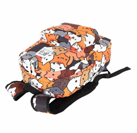 Cat Print Pattern Portable Backpack For Pets