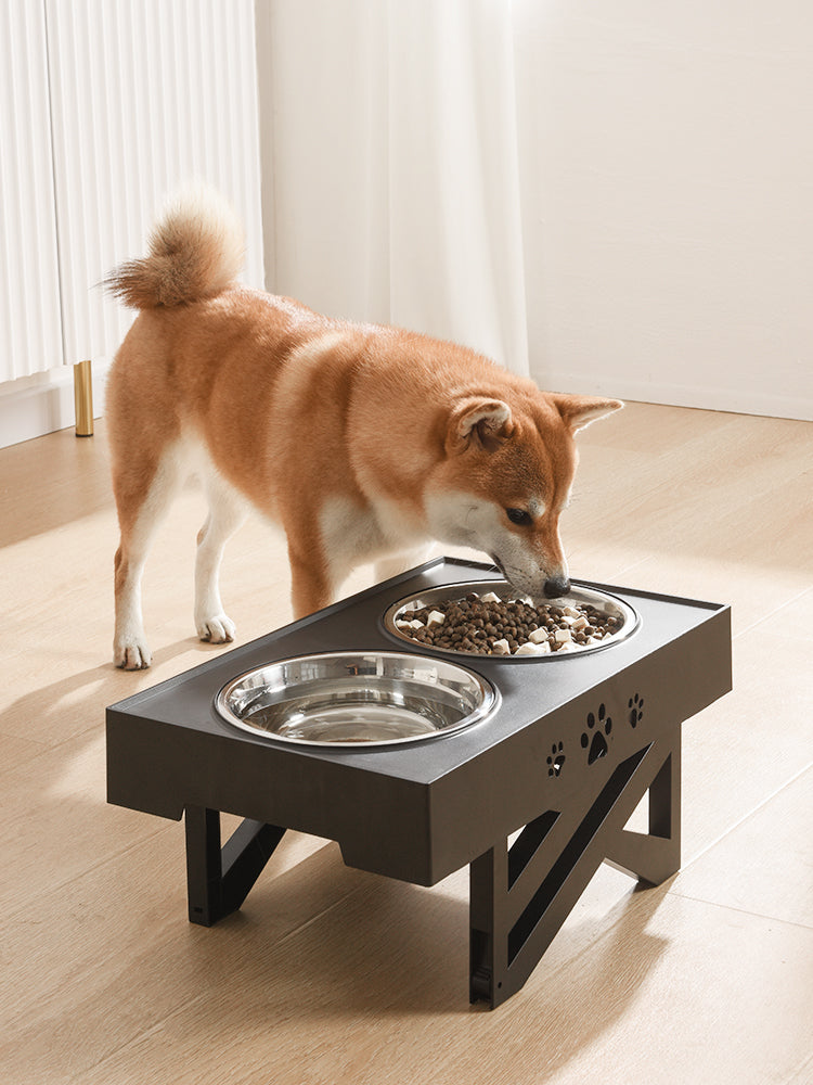 Pet Stainless Steel Folding Bowl For Easy Feeding And Travel