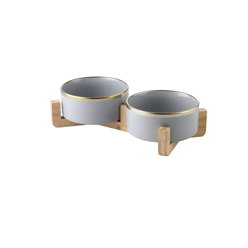Ceramic Pet Bowl Durable Food And Water Dish