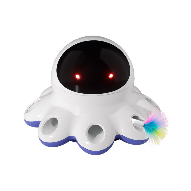 Electric Automatic Pet Teaser Toy Shiny Interactive Fun