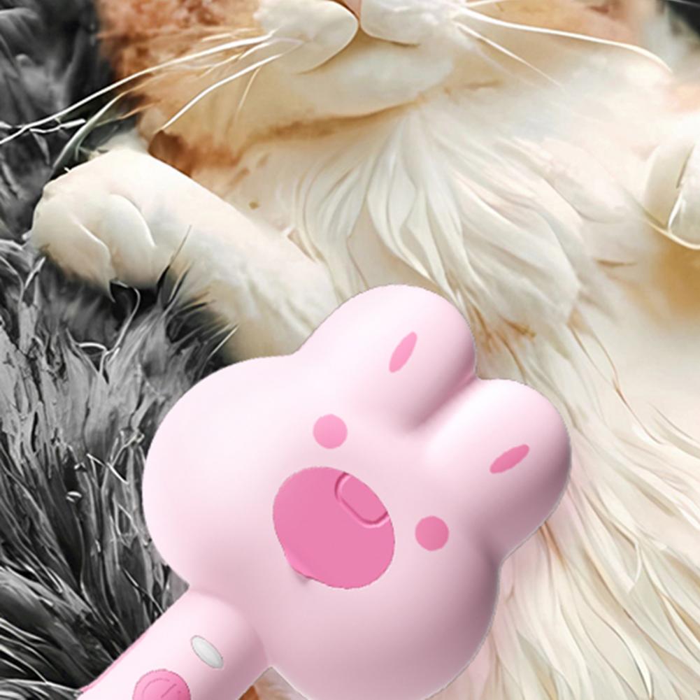 Rechargeable Pet Grooming Steam Brush Hair Remover Comb
