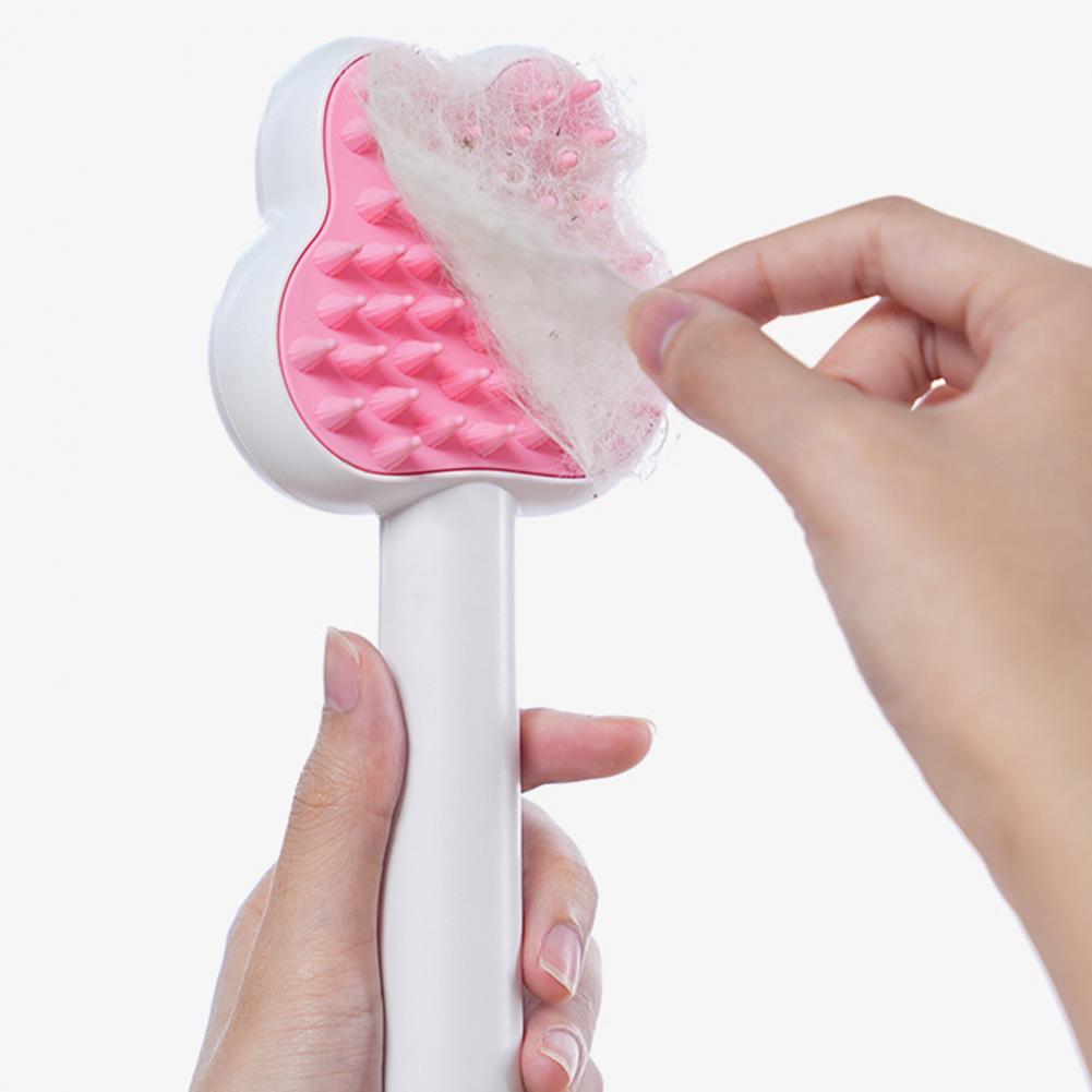 Rechargeable Pet Grooming Steam Brush Hair Remover Comb