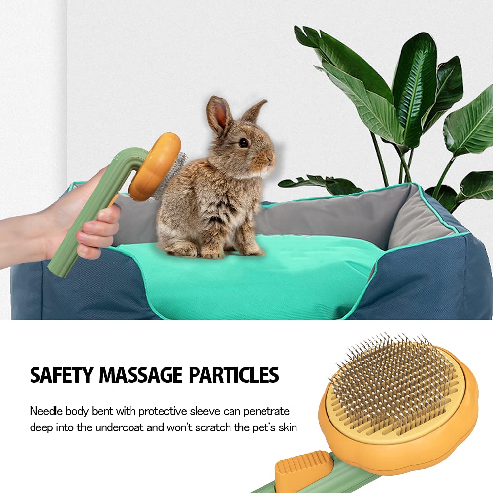 Self-Cleaning Pet Slicker Brush Grooming Tool For Pets