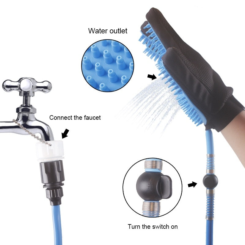 Handheld Pet Shower Head Bathing Tool For Pets