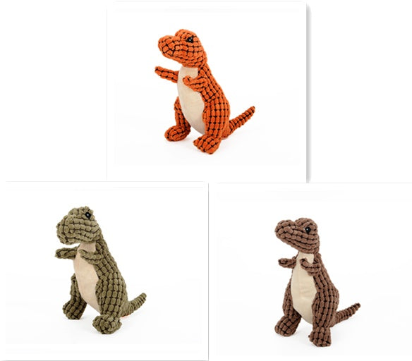 Giant Dinosaur Plush Pet Toy For Interactive Chewing And Play