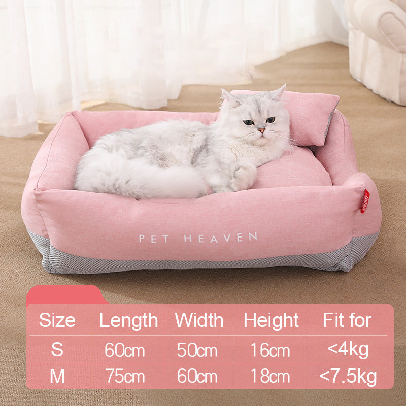 Pet Nest Mat Semi-Enclosed Cozy Bed for Small Pets