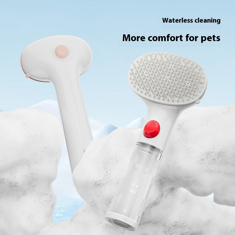 3-in-1 Pet Steam Brush Hair Removal Grooming Comb