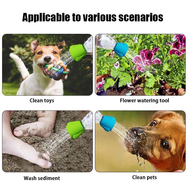 Multifunctional Pet Bath Sprayer Handheld Shower Nozzle