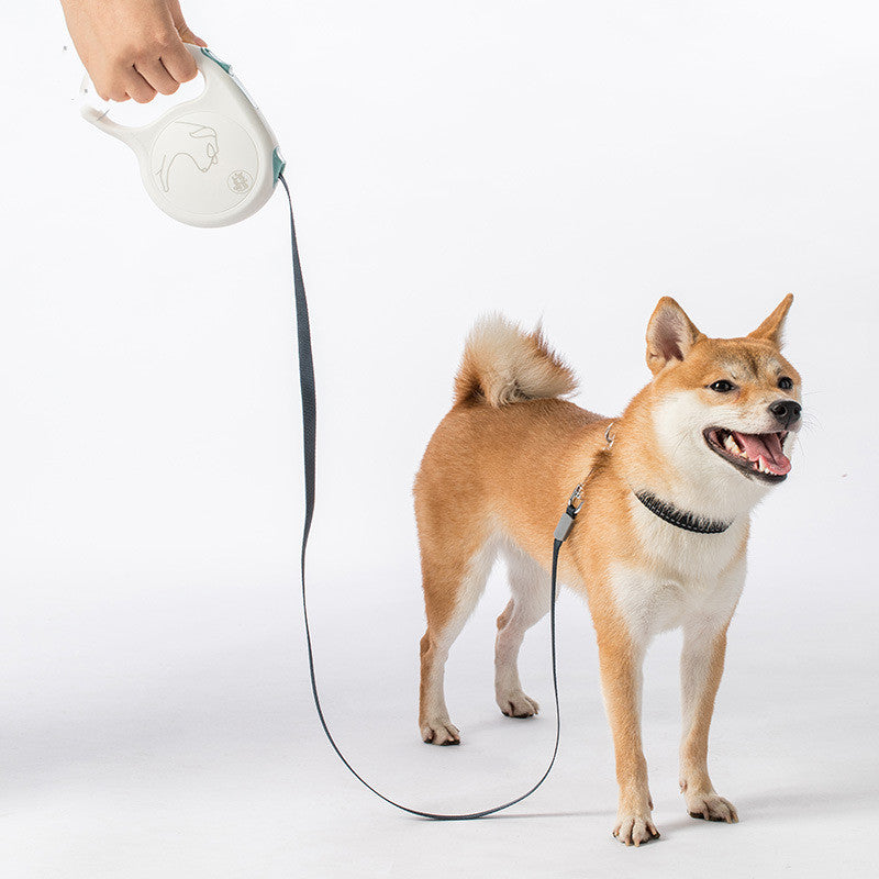 Retractable Pet Leash Adjustable For Small Medium And Large Breeds