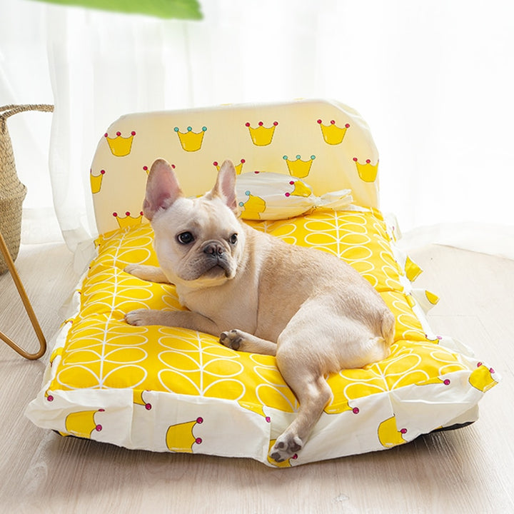 Small Pet Bed Soft Comfortable Teddy Style