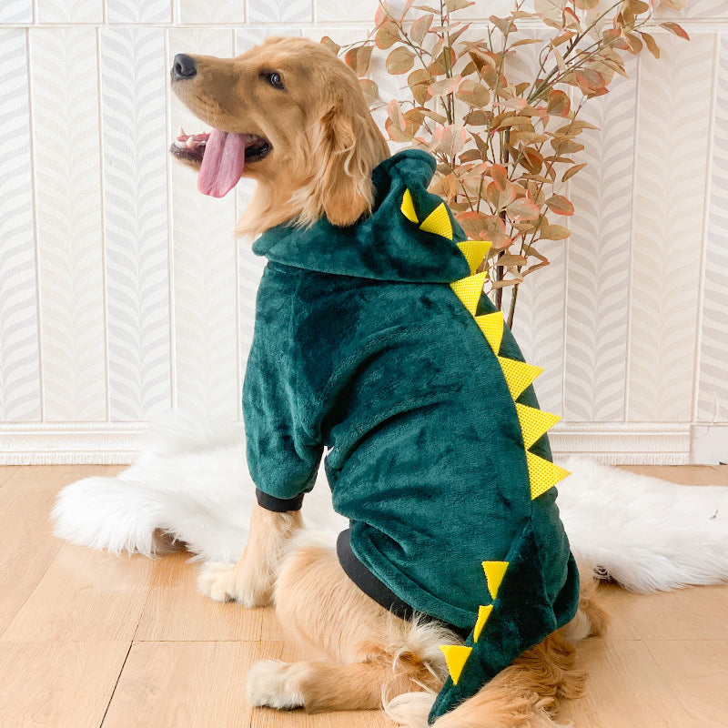 Tiger Pattern Pet Costume Outfit For Small And Medium Breeds