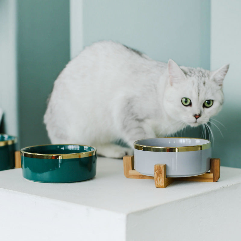 Ceramic Pet Bowl Durable Food And Water Dish