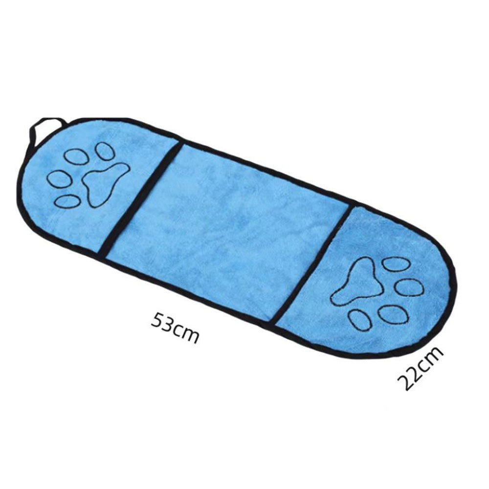 Quick-Drying Absorbent Bath Towel Multi-Size For Pets