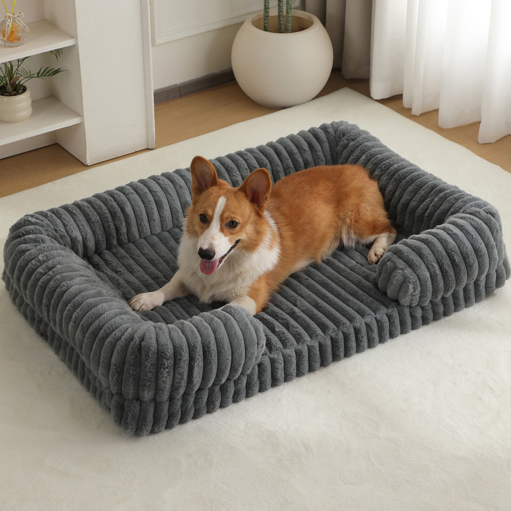 Warm Large Pet Bed Cozy Mat for Small and Medium Pets