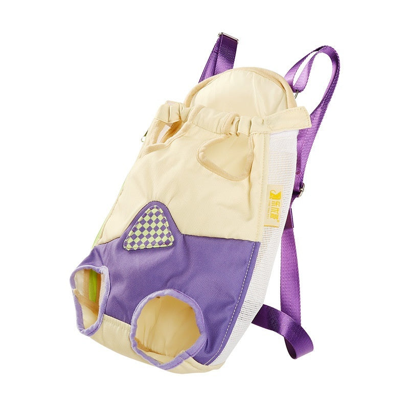 Portable Pet Chest Backpack Walking Bag For Pets