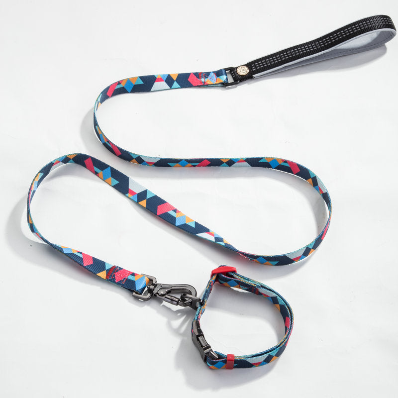 Adjustable Pet Leash And Collar Set