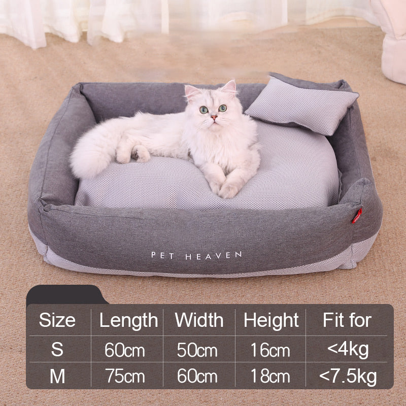 Pet Nest Mat Semi-Enclosed Cozy Bed for Small Pets